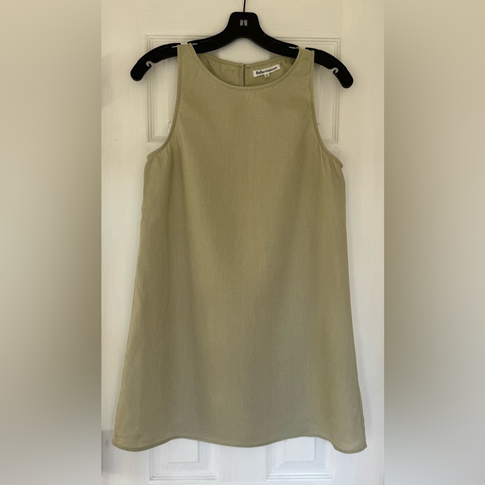 Reformation Jessi Linen Dress